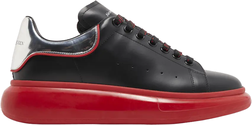  Alexander Mcqueen Alexander McQueen Oversized Sneaker &#039;Black Silver Lust Red&#039;