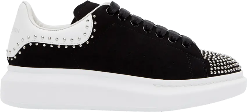  Alexander Mcqueen Alexander McQueen Oversized Sneaker &#039;Black Suede Studded&#039; SSENSE Exclusive