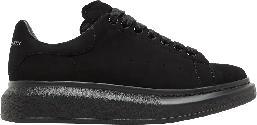  Alexander Mcqueen Alexander McQueen Oversized Sneaker &#039;Black Suede&#039;