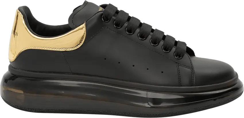  Alexander Mcqueen Alexander McQueen Oversized Sneaker &#039;Clear Sole - Black Gold&#039;