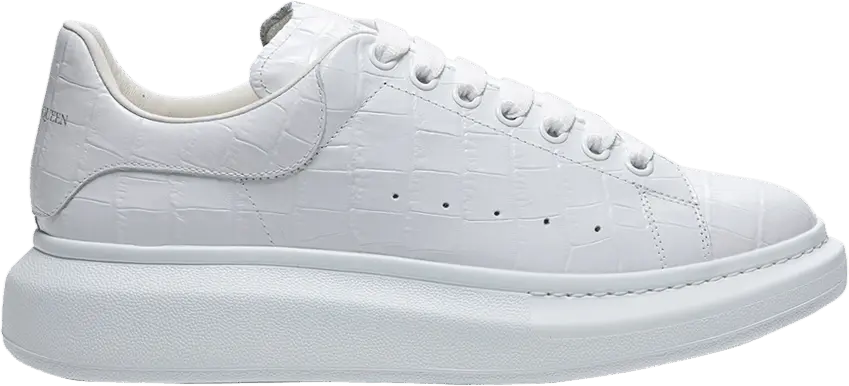  Alexander Mcqueen Alexander McQueen Oversized Sneaker &#039;Croc White&#039;