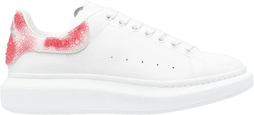  Alexander Mcqueen Alexander McQueen Oversized Sneaker &#039;Droplet - White Red&#039;