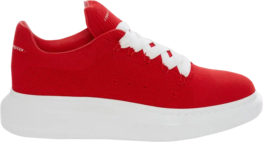  Alexander Mcqueen Alexander McQueen Oversized Sneaker &#039;Flame Red Knitted&#039;