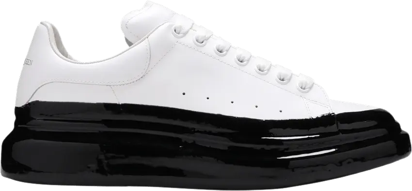  Alexander Mcqueen Alexander McQueen Oversized Sneaker &#039;Paint Dipped - White Black&#039;