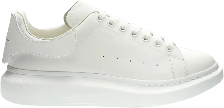  Alexander Mcqueen Alexander McQueen Oversized Sneaker &#039;Removable Velcro Patch - White&#039;