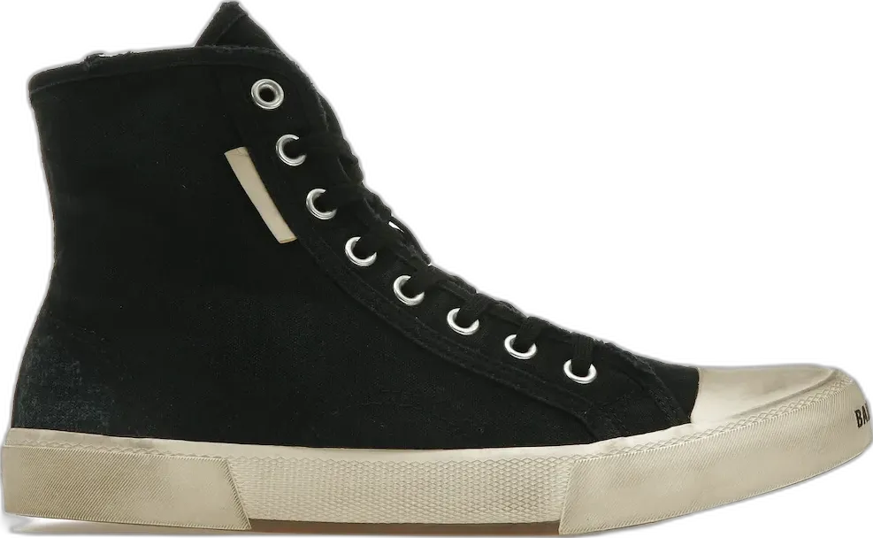 Balenciaga Paris High Top Black