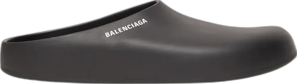 Balenciaga Pool Closed Slide Black