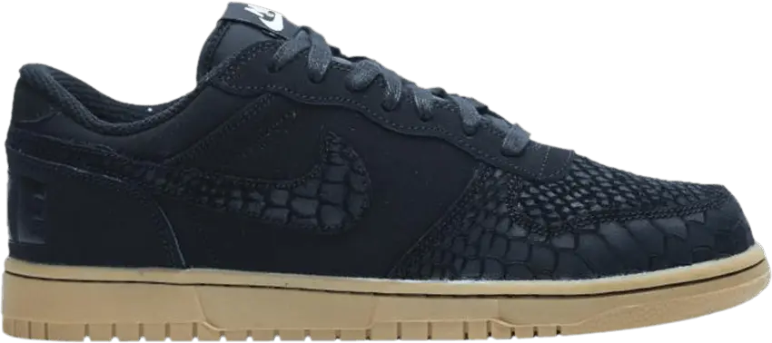  Big Nike Low Lux &#039;Black Snakeskin Gum&#039;