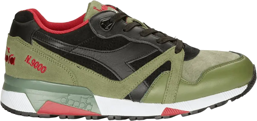  Diadora N9000 Premium &#039;Deep Lichen Green&#039;