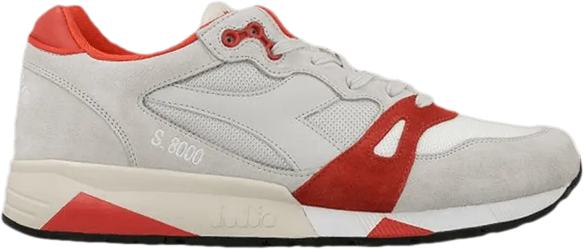  Diadora S8000 NYL Italia &#039;Lunar Rock Fiery Red&#039;