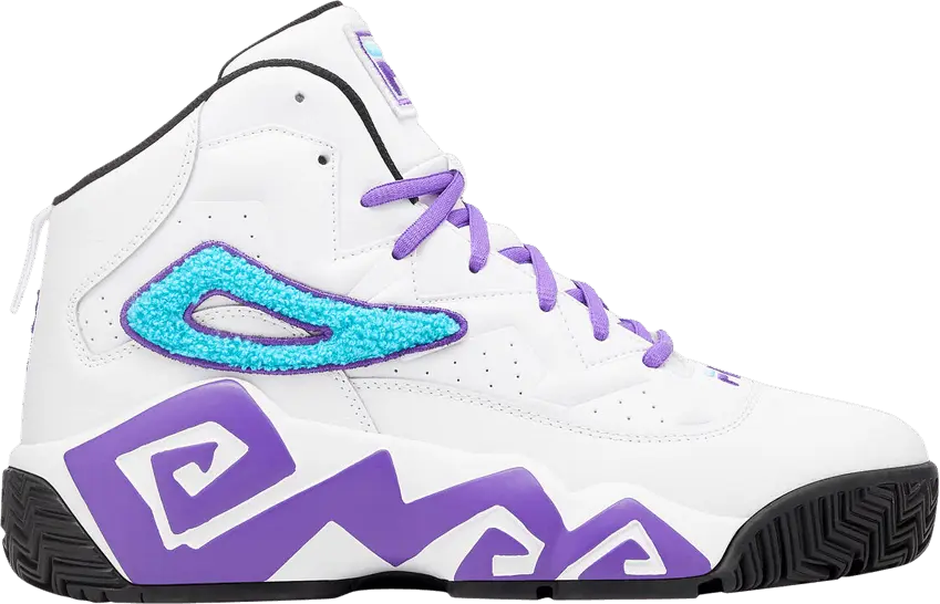  Fila MB Chenille &#039;White Bluefish Electric Purple&#039;