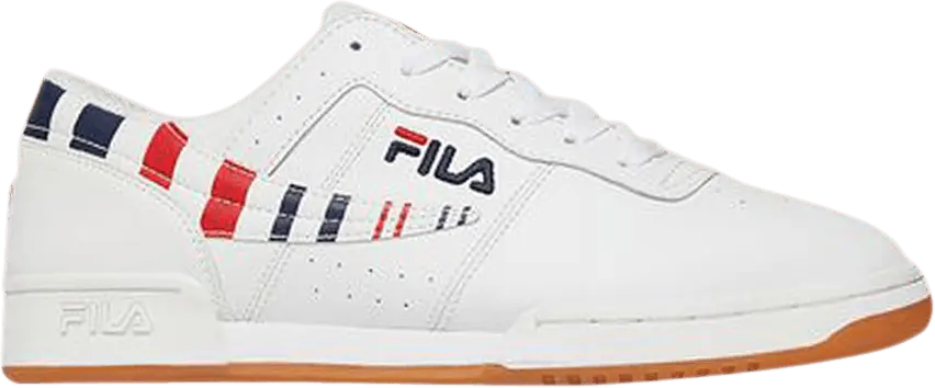  Fila Original Fitness Stripe &#039;White Navy Red&#039;