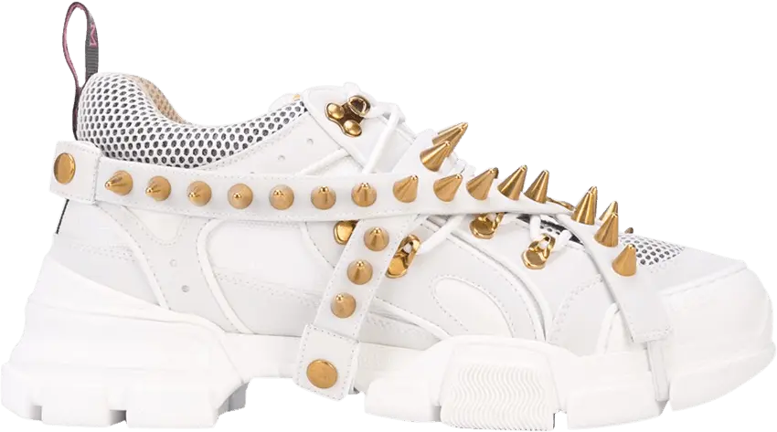  Gucci Flashtrek Removable Spikes &#039;White&#039;