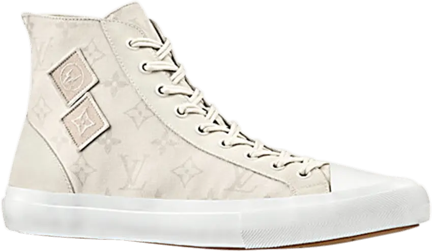 Louis Vuitton Tattoo Sneaker Boot &#039;Cream&#039;