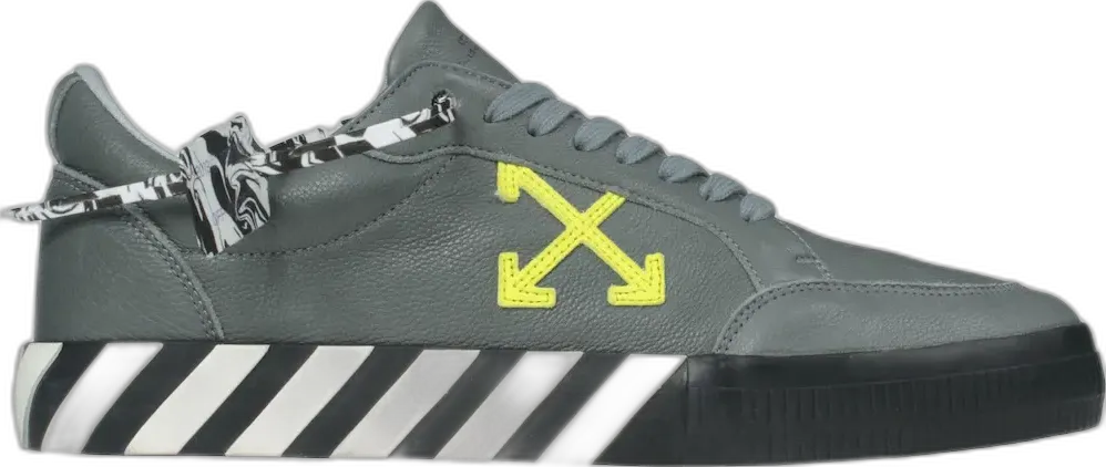 Off-White Low Vulc Grey Green Fluo AW20