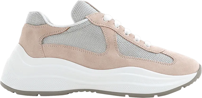  Prada Wmns America&#039;s Cup Chunky Sole &#039;Pale Pink&#039;