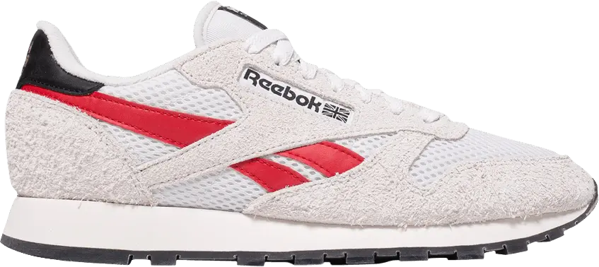  Reebok Classic Leather &#039;Human Rights Now! - Grey Red&#039;