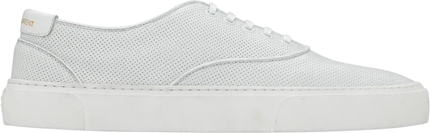 Saint Laurent Venice &#039;White Perforated&#039;