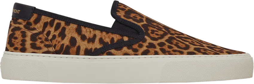 Saint Laurent Venice Slip-On &#039;Leopard&#039;