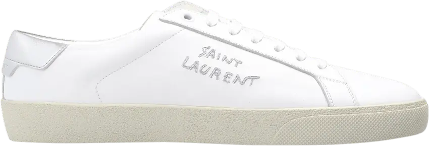  Saint Laurent Wmns Court Classic SL/06 &#039;Optic White Argent&#039;