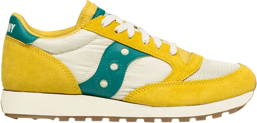  Saucony Jazz Original Vinatge &#039;Mustard Teal&#039;