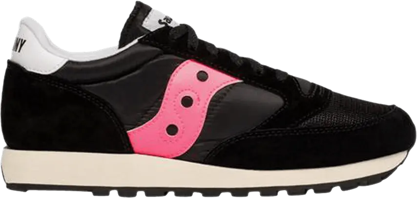  Saucony Jazz Original Vintage &#039;Black Pink&#039;