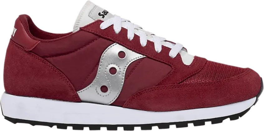  Saucony Jazz Original Vintage &#039;Red Silver&#039;