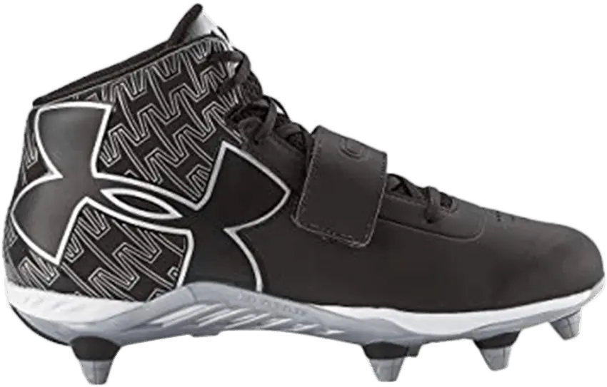  Under Armour CN1 Mid D &#039;Black White&#039;