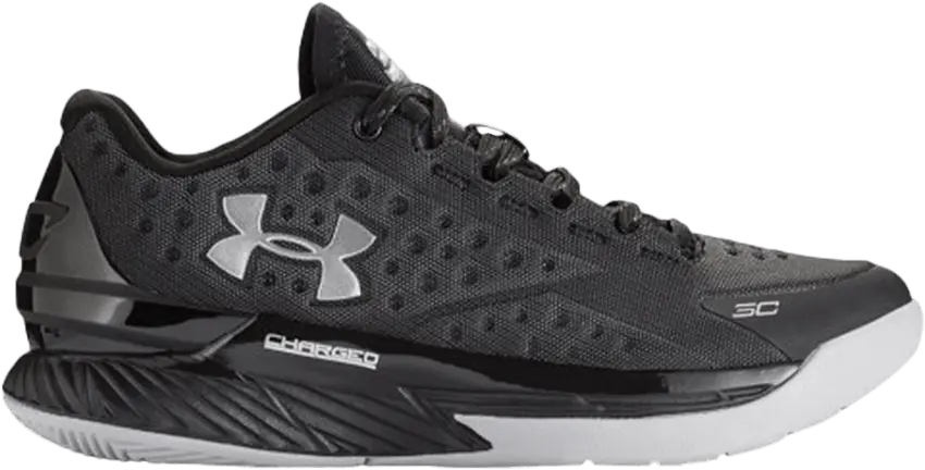Under Armour Curry 1 Low GS &#039;Black Stealth&#039;
