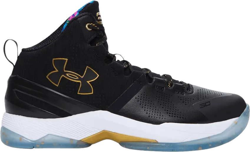  Under Armour Curry 2 LE GS &#039;Black Gold&#039;