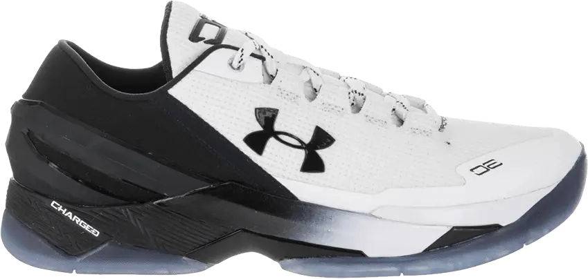 Under Armour Curry 2 Low &#039;White Black&#039;