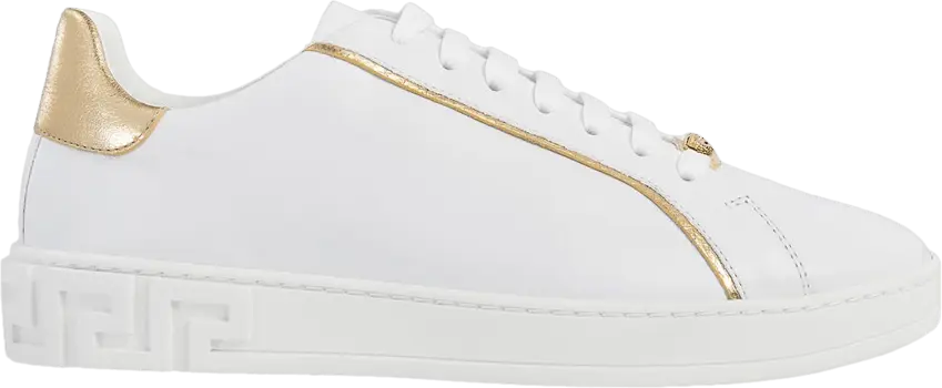 Versace Medusa Low &#039;White Gold&#039;