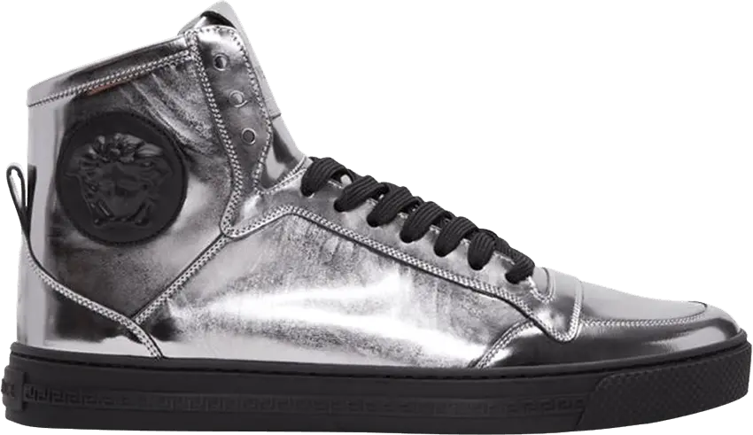 Versace Medusa Metallic Palazzo High Top