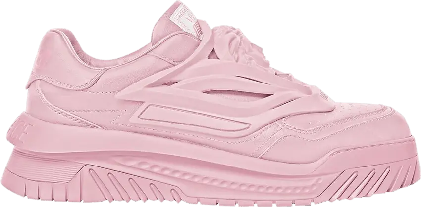 Versace Odissea Caged Rubber Medusa Sneaker &#039;Pink&#039;
