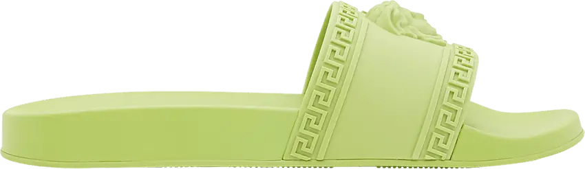 Versace Palazzo Medusa Pool Slide &#039;Citron&#039;