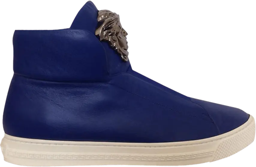 Versace Palazzo Slip-On High-Top &#039;Blue&#039;