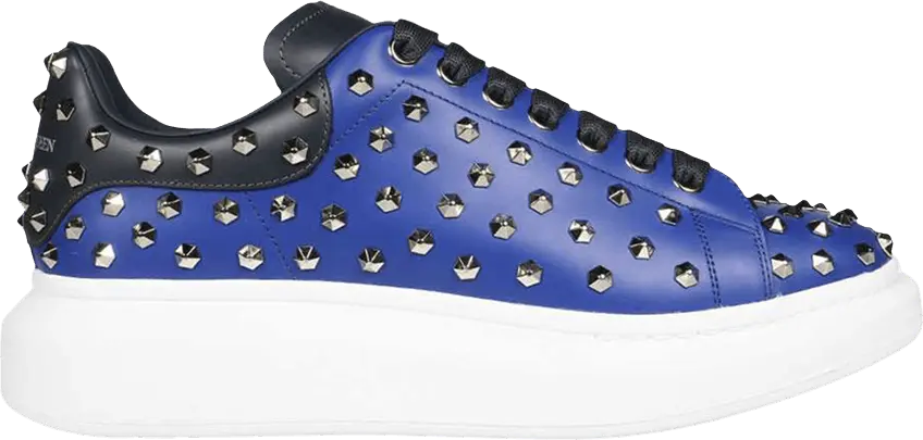  Alexander Mcqueen Alexander McQueen Oversized Sneaker &#039;Studded - Electric Blue&#039;