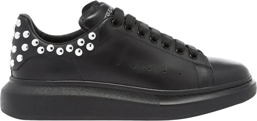  Alexander Mcqueen Alexander McQueen Oversized Sneaker &#039;Studded Heel - Black&#039;