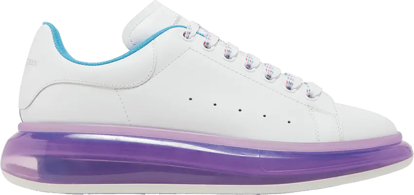  Alexander Mcqueen Alexander McQueen Oversized Sneaker &#039;Transparent Sole - White Purple&#039;