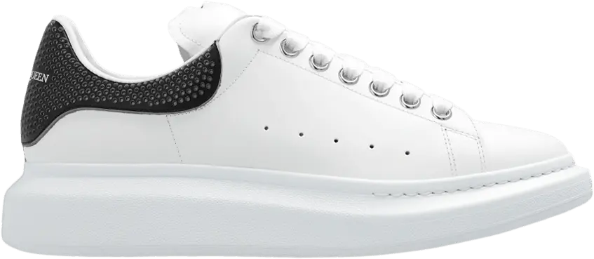  Alexander Mcqueen Alexander McQueen Oversized Sneaker &#039;White Black Perforated Heel&#039;