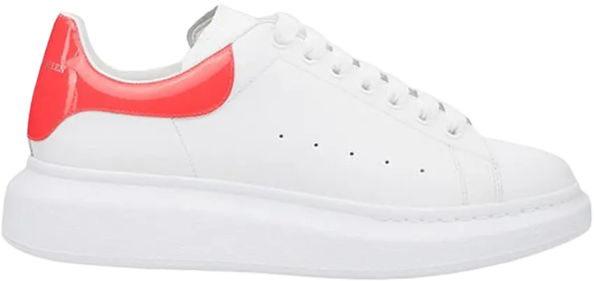  Alexander Mcqueen Alexander McQueen Oversized Sneaker &#039;White Coral&#039;