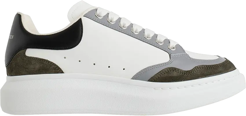  Alexander Mcqueen Alexander McQueen Oversized Sneaker &#039;White Khaki Grey&#039;
