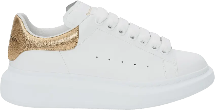  Alexander Mcqueen Alexander McQueen Oversized Sneaker &#039;White Light Gold&#039;