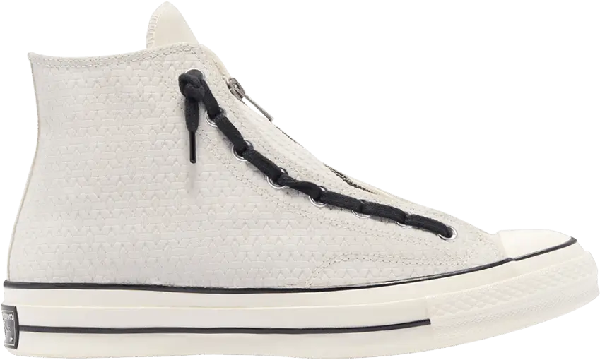  Converse Chuck 70 Zip High &#039;Egret Black&#039;