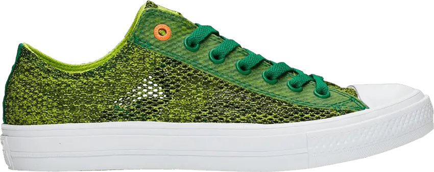  Converse Chuck Taylor All Star 2 Low &#039;Green Snakeskin&#039;