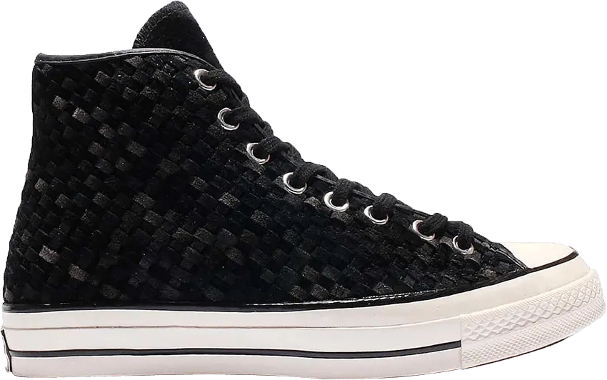  Converse Chuck Taylor All Star 70 Hi &#039;Black Woven&#039;