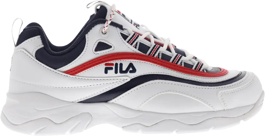 Fila Ray &#039;White Navy Red&#039;