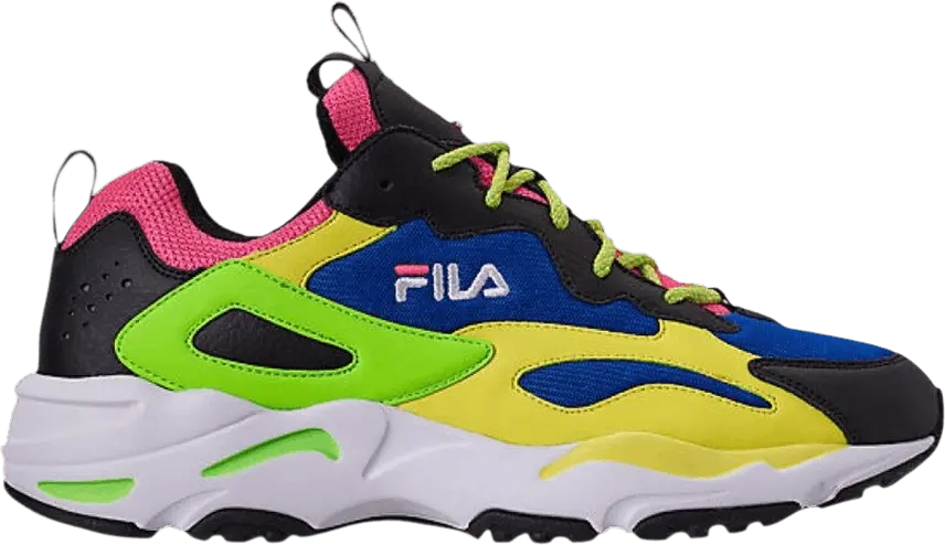  Fila Ray Tracer 90s QS &#039;Bright Yellow Blue&#039;