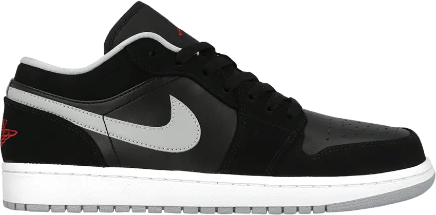  Jordan 1 Low Black Wolf Grey