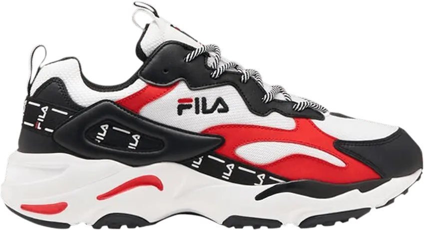  Fila Ray Tracer Tarvos &#039;White Red Black&#039;